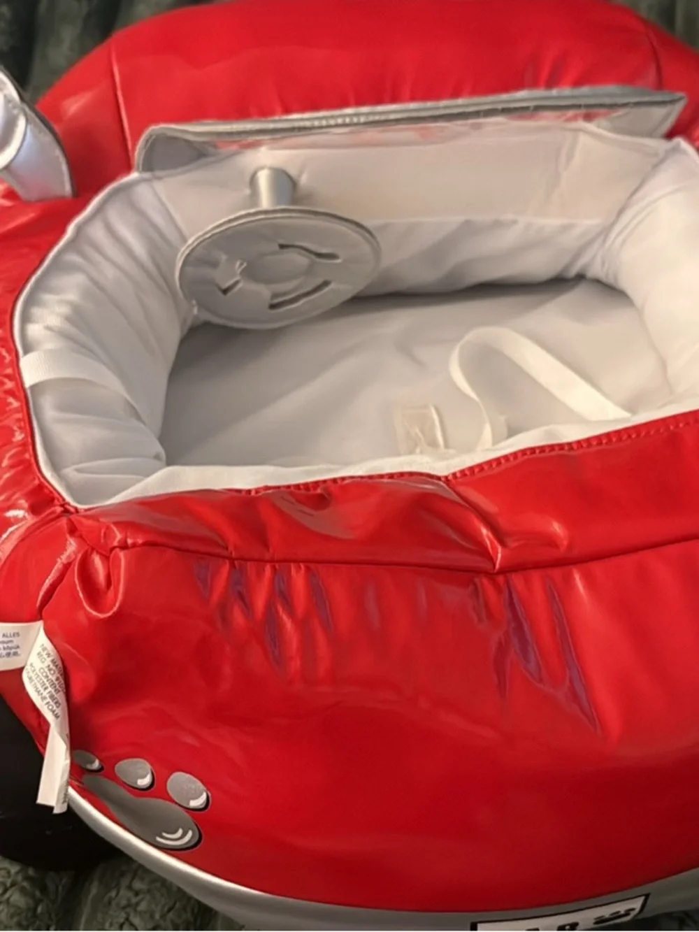 Build A Bear Red Inflatable Ride-On Car Retired